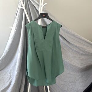 Wmns XL Green Dress Shirt